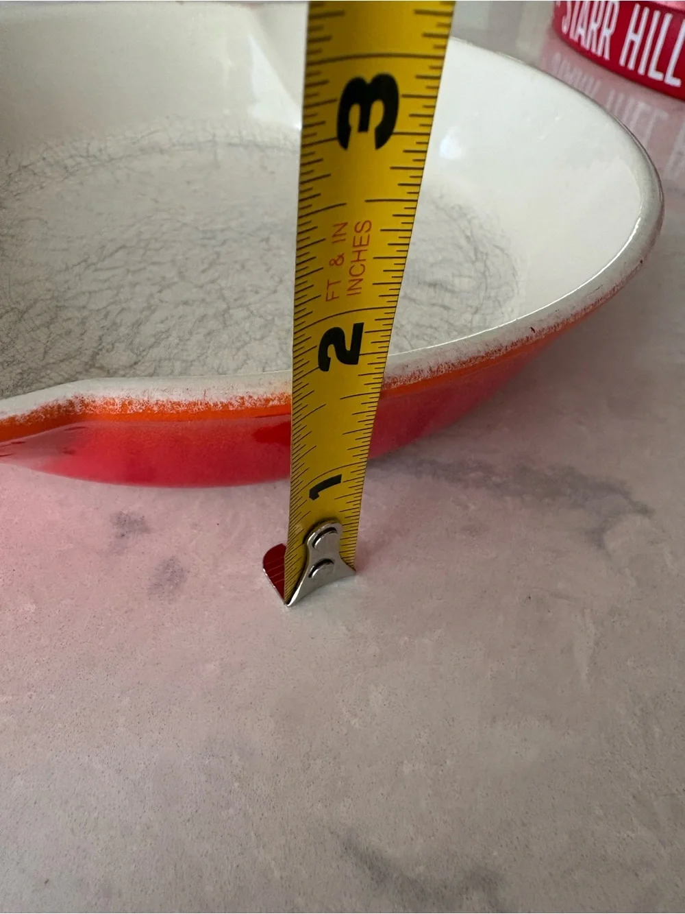 Le Creuset descoware flame